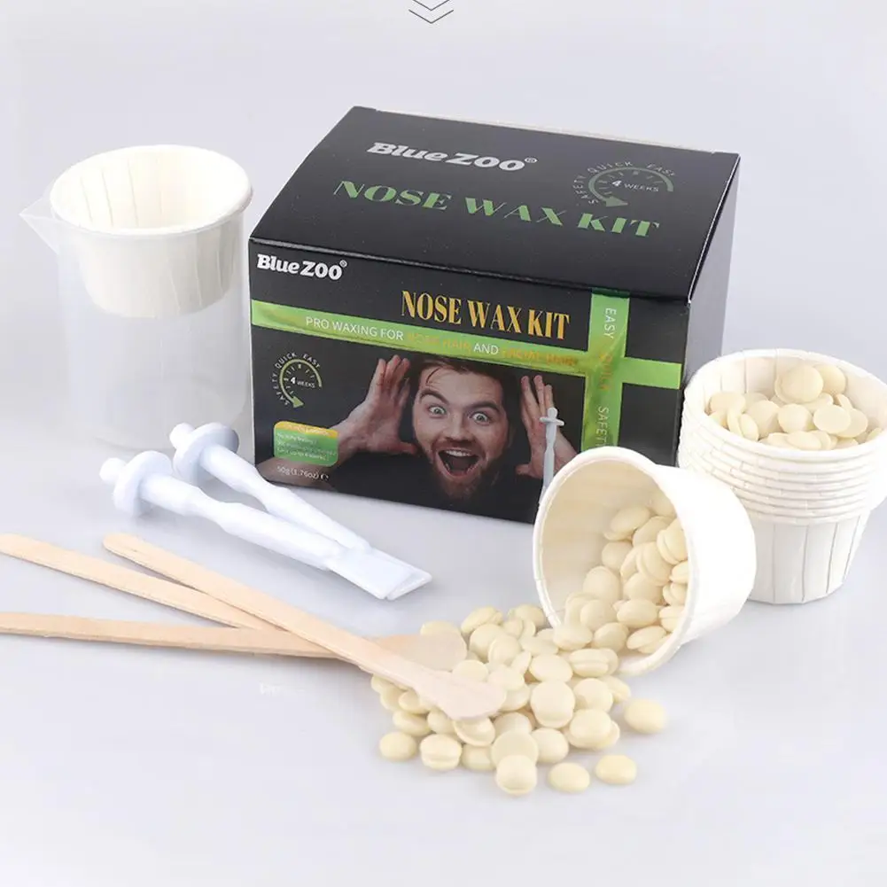 130g Safe Hair Removal Nose Wax Kit Nose Hair Wax Removal Beeswax Nose Hair Cleaning Kit Men Nose Hair Remover Cosmetic Tool
130g Safe Hair Removal Nose Wax Kit Nose Hair Wax Removal Beeswax Nose Hair Cleaning Kit Men Nose Hair Remover Cosmetic Tool