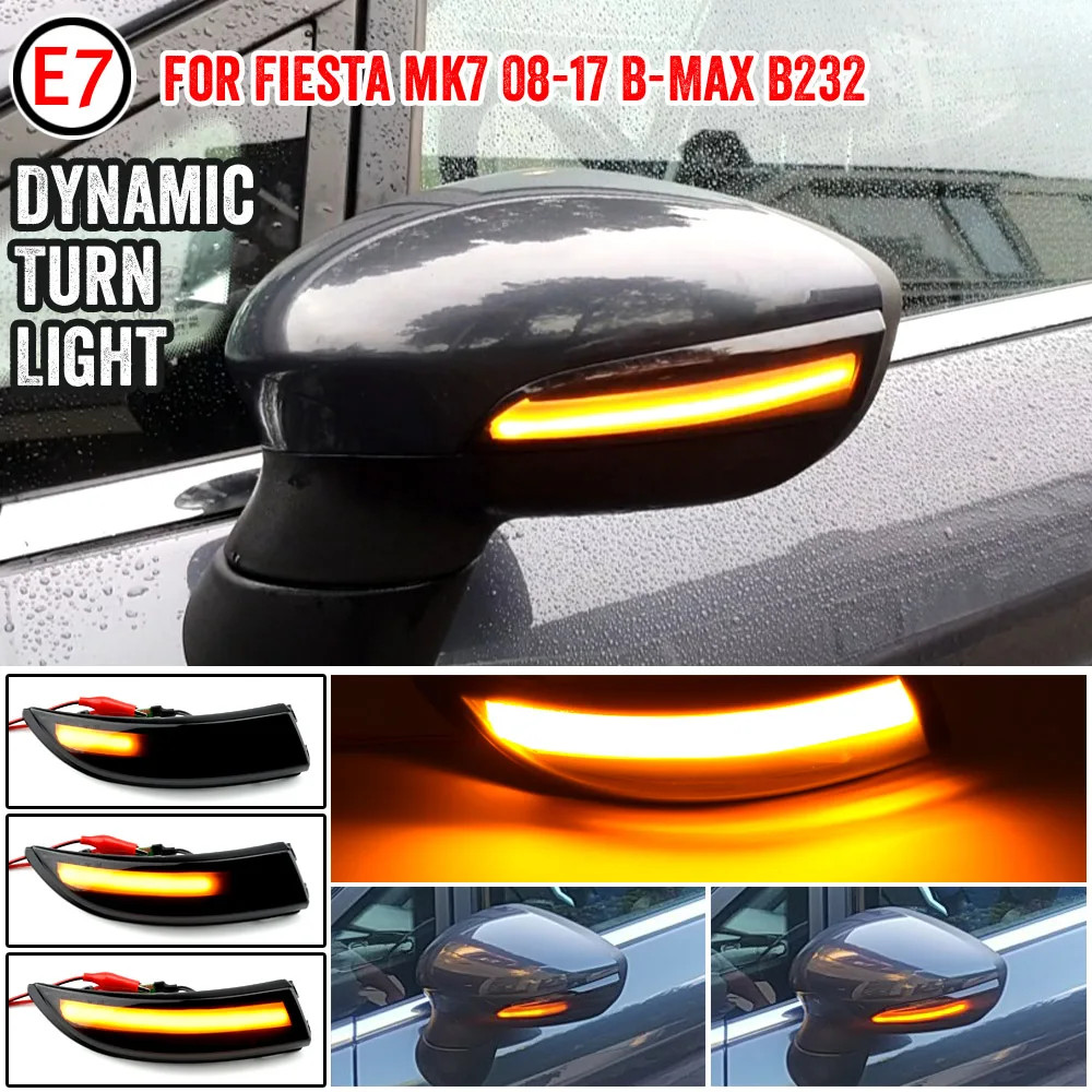 Высококачесветильник для Ford Fiesta Mk7 2008-2017 B-MAX B232, динамический поворотный сигнал, светодиодный последовательный индикатор для бокового зерка...
Высококачесветильник для Ford Fiesta Mk7 2008-2017 B-MAX B232, динамический поворотный сигнал, светодиодный последовательный индикатор для бокового зерка...