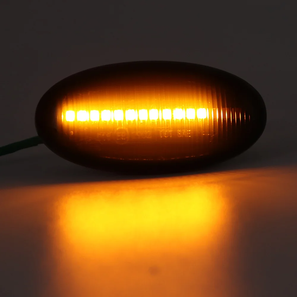 LED Flowing Amber Dynamic Blinking Side Marker Indicator Turn Signal Lamp Sequential Lights For MAZDA 3 For MAZDA 2 5 MPV
LED Flowing Amber Dynamic Blinking Side Marker Indicator Turn Signal Lamp Sequential Lights For MAZDA 3 For MAZDA 2 5 MPV