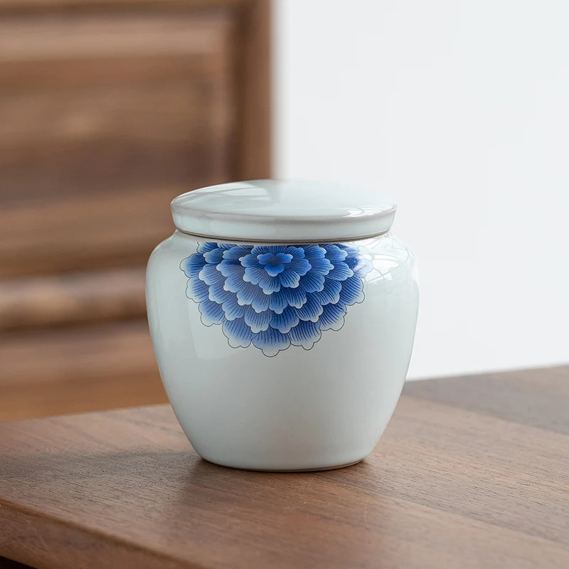 Travel Round Ceramic Tea Container Large Weed Smell Proof Coffee Suger Tea Storage Jar Tea Gift Thee Doosjes Teaware BK50CY
Travel Round Ceramic Tea Container Large Weed Smell Proof Coffee Suger Tea Storage Jar Tea Gift Thee Doosjes Teaware BK50CY