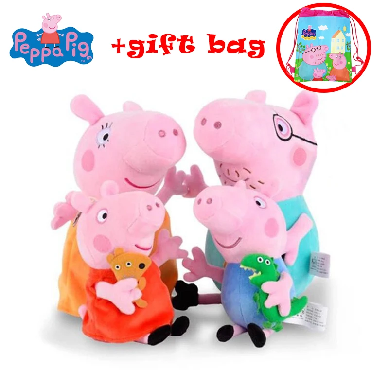 4 Pcs/Set 25-30 CM Cute Cartoon Pig Plush Toys Family Pack Animal Stuffed Doll Children Birthday Gifts
4 Pcs/Set 25-30 CM Cute Cartoon Pig Plush Toys Family Pack Animal Stuffed Doll Children Birthday Gifts