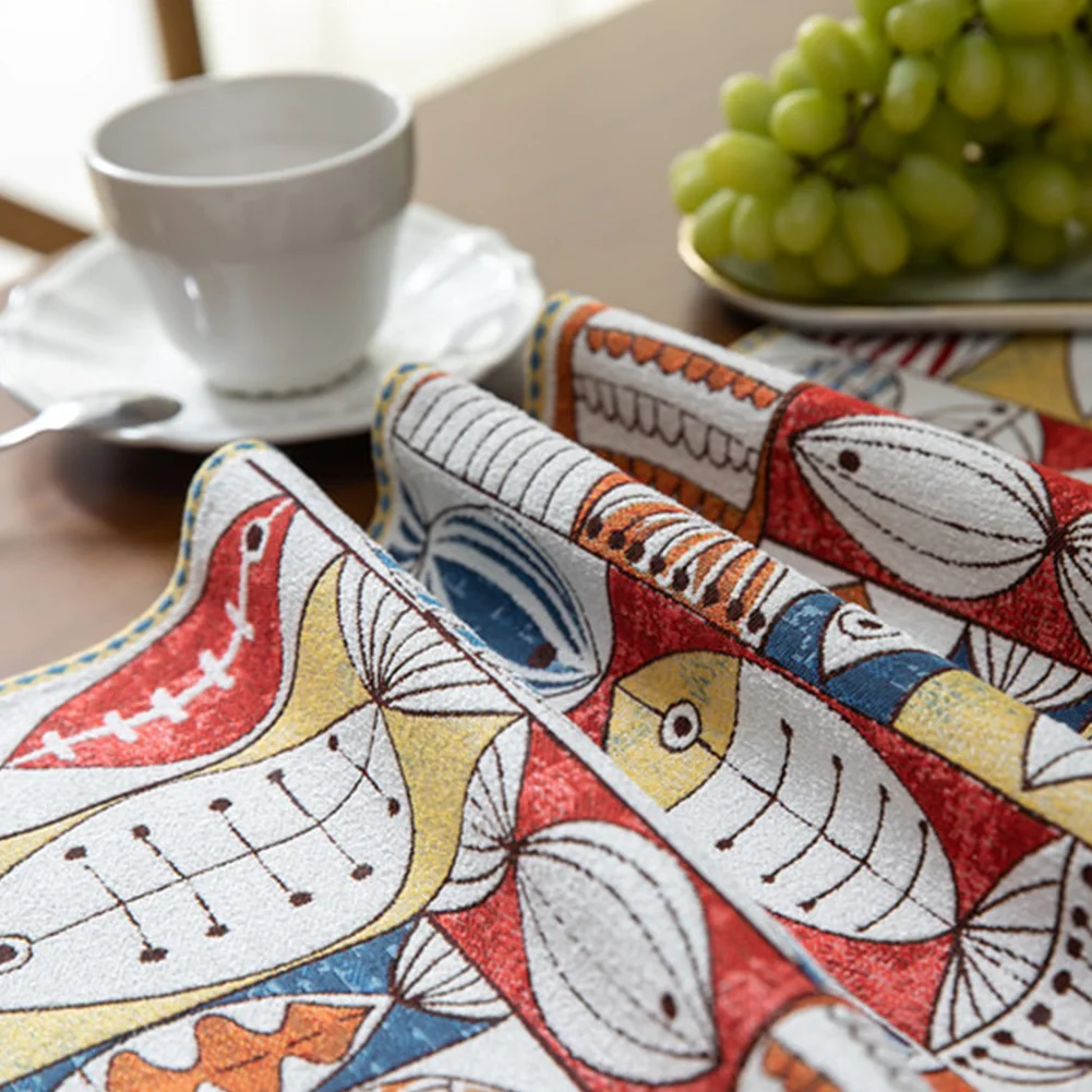 Home Decor Party Chenille Table Runner Embroidered Rectangle Banquet Tablecloth Fashion Dining Room Wedding With Tassel Balls
Home Decor Party Chenille Table Runner Embroidered Rectangle Banquet Tablecloth Fashion Dining Room Wedding With Tassel Balls