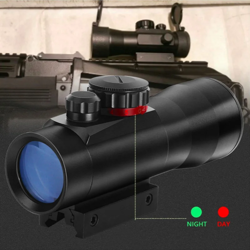 Hunting Rifle Scope 1x40 3x44 Green Red Dot Tactical Sight Scope Fit 11/20mm Rail Rifle Scopes for Outerdoor Hunting 
Hunting Rifle Scope 1x40 3x44 Green Red Dot Tactical Sight Scope Fit 11/20mm Rail Rifle Scopes for Outerdoor Hunting
