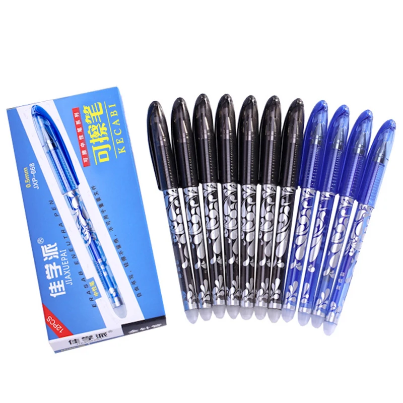 23Pcs/Set Erasable Gel Pen Refills Rod 0.5mm Blue Black Ink Washable Handle Magic Erasable Pen for School Office Stationery
23Pcs/Set Erasable Gel Pen Refills Rod 0.5mm Blue Black Ink Washable Handle Magic Erasable Pen for School Office Stationery