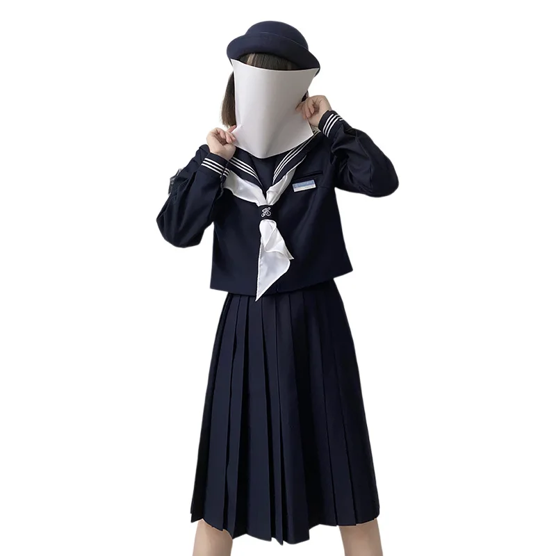 2021 Summer New Style,sailor's Clothing,Japanese Basic Style,orthodox JK Uniform,school Navy Skirt Suit,college Style,Women's
2021 Summer New Style,sailor's Clothing,Japanese Basic Style,orthodox JK Uniform,school Navy Skirt Suit,college Style,Women's