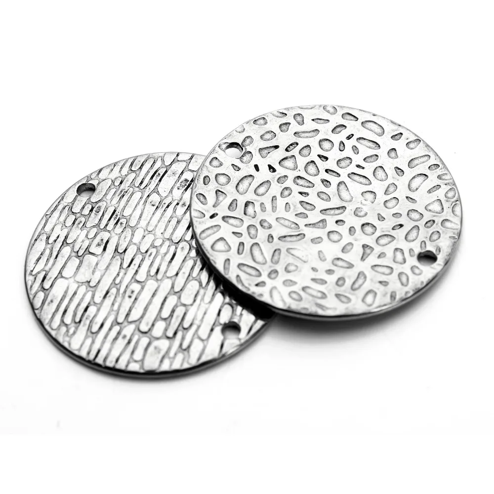 10pc/Lot 30mm Vintage Silver Color Charm Stainless Steel Blank Stamping Tags Pendants Round for Necklaces Earrings Bracelets
10pc/Lot 30mm Vintage Silver Color Charm Stainless Steel Blank Stamping Tags Pendants Round for Necklaces Earrings Bracelets