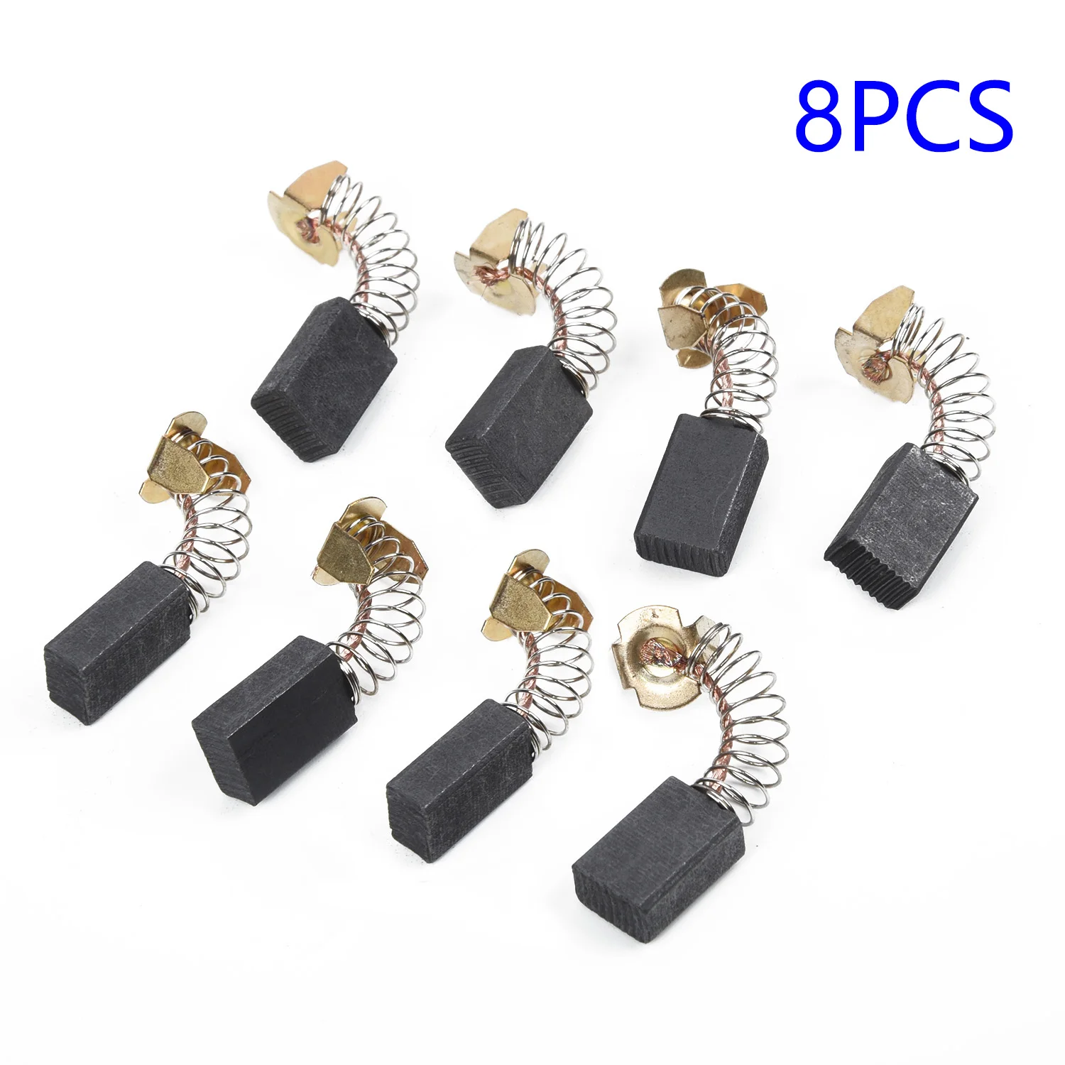 8pcs Carbon Brushes Power Tools Spare Parts For Electric Motors Angle Grinder Motor Carbon Brushes Replacement Spare Parts
8pcs Carbon Brushes Power Tools Spare Parts For Electric Motors Angle Grinder Motor Carbon Brushes Replacement Spare Parts