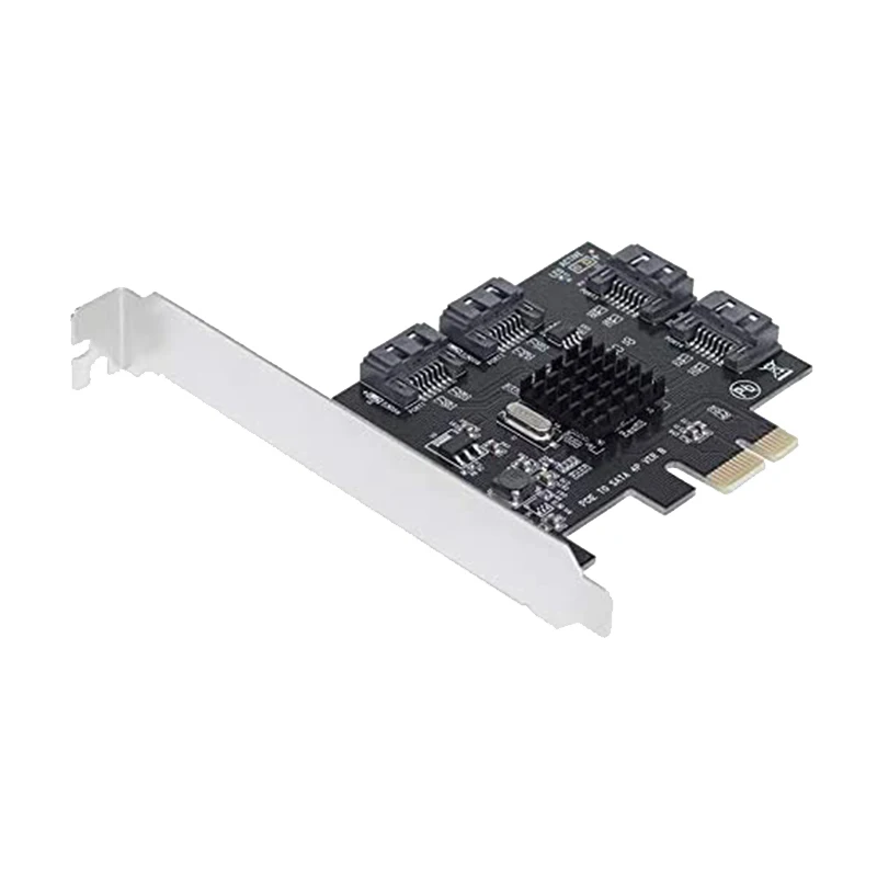 Плата расширения SATA PCIE на SATA 3,0, плата расширения для настольного компьютера, 4-портовая карта расширения для жесткого диска
Плата расширения SATA PCIE на SATA 3,0, плата расширения для настольного компьютера, 4-портовая карта расширения для жесткого диска