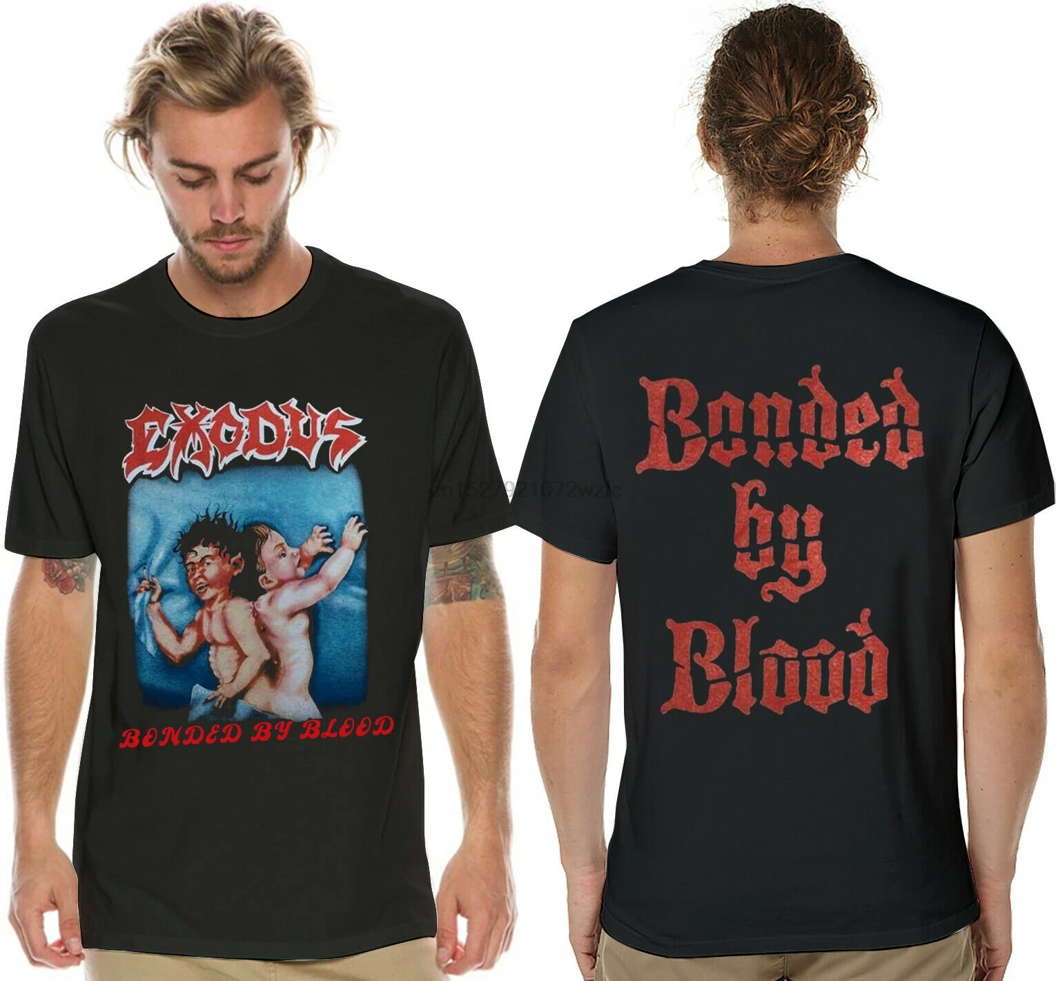 EXODUS рубашка Bonded By Blood футболка унисекс Одежда для взрослых Лидер продаж Лучший