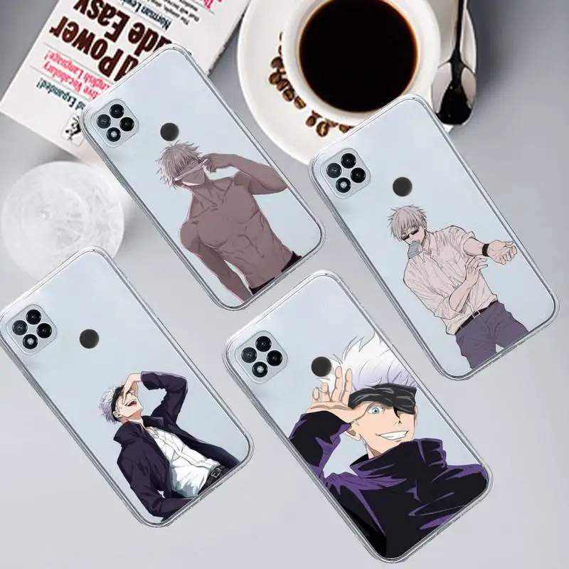 Jujutsu Kaisen Gojo Satoru Phone Case Transparent for Xiaomi redmi note 8 9 10 11 t lite pro ultra mix 4 k40
Jujutsu Kaisen Gojo Satoru Phone Case Transparent for Xiaomi redmi note 8 9 10 11 t lite pro ultra mix 4 k40