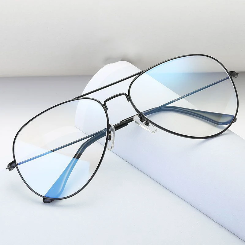 2021 Metal Frame Pilot Glasses for Men Blue Light Blocking Eyeglasses Round Optical Computer Eyewear Gaming Lunettes Gafas
2021 Metal Frame Pilot Glasses for Men Blue Light Blocking Eyeglasses Round Optical Computer Eyewear Gaming Lunettes Gafas