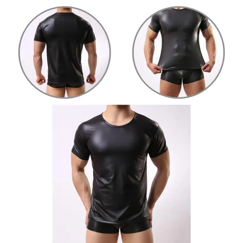 Party Shirt Terrific Stretchy Men Top Wet Look No Pungent Smell Club Wear Costume
Party Shirt Terrific Stretchy Men Top Wet Look No Pungent Smell Club Wear Costume