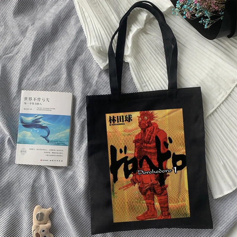 Dorohedoro модная Холщовая Сумка в стиле аниме-комиксов Харадзюку, готический шоппер, женская сумка большой вместимости, Классическая сумка, вин...
Dorohedoro модная Холщовая Сумка в стиле аниме-комиксов Харадзюку, готический шоппер, женская сумка большой вместимости, Классическая сумка, вин...