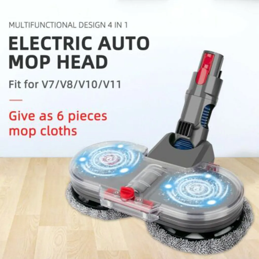 Electric Head Water Tank Suitable For Dyson V7 V8 V10 V11 Vacuum Cleaner 1*Mop Head 1*Water Tank 6*Mop Cloths
Electric Head Water Tank Suitable For Dyson V7 V8 V10 V11 Vacuum Cleaner 1*Mop Head 1*Water Tank 6*Mop Cloths