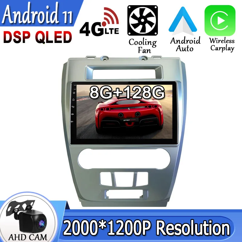 Android 11 для Ford Mondeo 2009-2012 Автомобильный видео стерео Мультимедийный Плеер навигация беспроводной Carplay GPS без DVD
Android 11 для Ford Mondeo 2009-2012 Автомобильный видео стерео Мультимедийный Плеер навигация беспроводной Carplay GPS без DVD