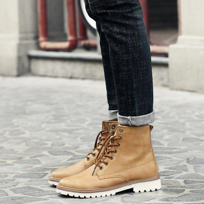 Men Casual Boots Outdoor Footwear Mens Boots Casual Leather Shoes Zapatos Hombre Hot Sneakers Men Flat Sneaker Shoe Man Fashion
Men Casual Boots Outdoor Footwear Mens Boots Casual Leather Shoes Zapatos Hombre Hot Sneakers Men Flat Sneaker Shoe Man Fashion