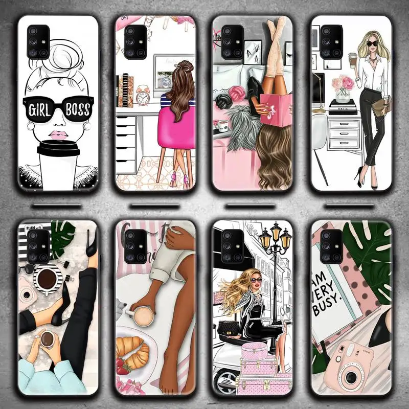 Princess Female Boss Coffee Phone Case For Samsung Galaxy A52 A21S A02S A12 A31 A81 A10 A30 A32 A50 A80 A71 A51 5G
Princess Female Boss Coffee Phone Case For Samsung Galaxy A52 A21S A02S A12 A31 A81 A10 A30 A32 A50 A80 A71 A51 5G