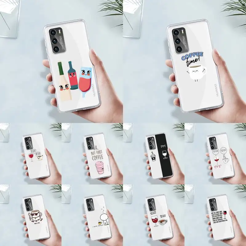 Coffee Wine Cup Phone Case Transparent For Huawei 8 7 6 5 4 3 2 pro SE i E Soft TPU Clear Mobile Bags Coque
Coffee Wine Cup Phone Case Transparent For Huawei 8 7 6 5 4 3 2 pro SE i E Soft TPU Clear Mobile Bags Coque