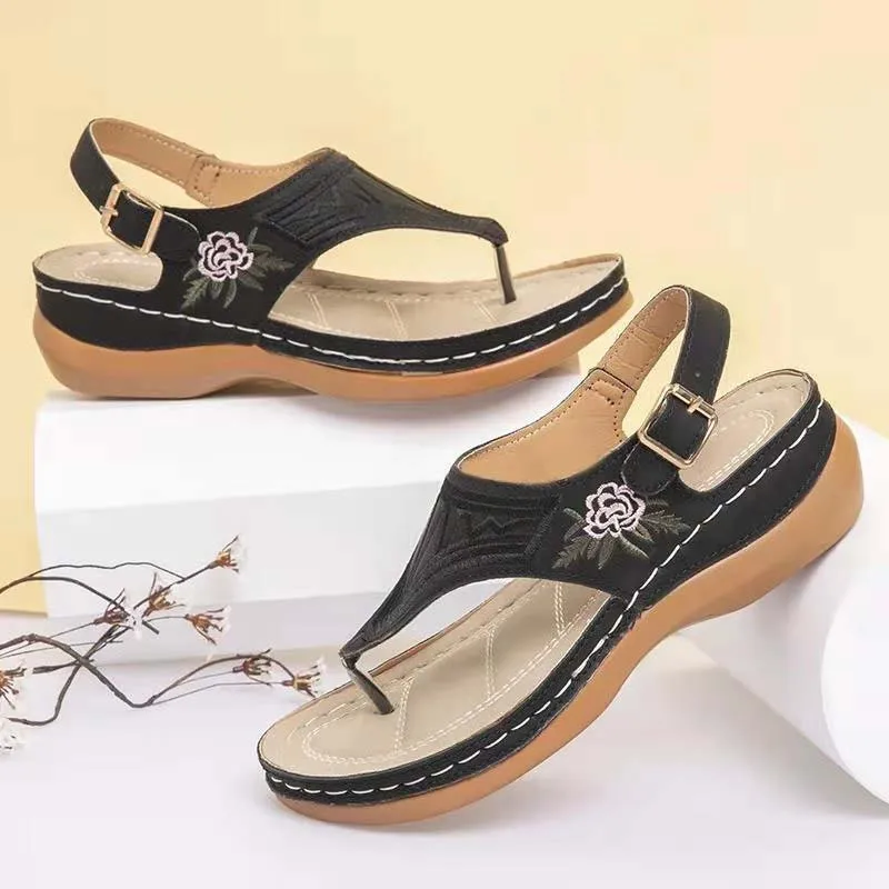 Women's Sandals Platform Fashion Summer Woman Shoes Wedge Open Toe Casual Non-slip Flowers Beach Ladies Shoes Zapatos De Mujer
Women's Sandals Platform Fashion Summer Woman Shoes Wedge Open Toe Casual Non-slip Flowers Beach Ladies Shoes Zapatos De Mujer