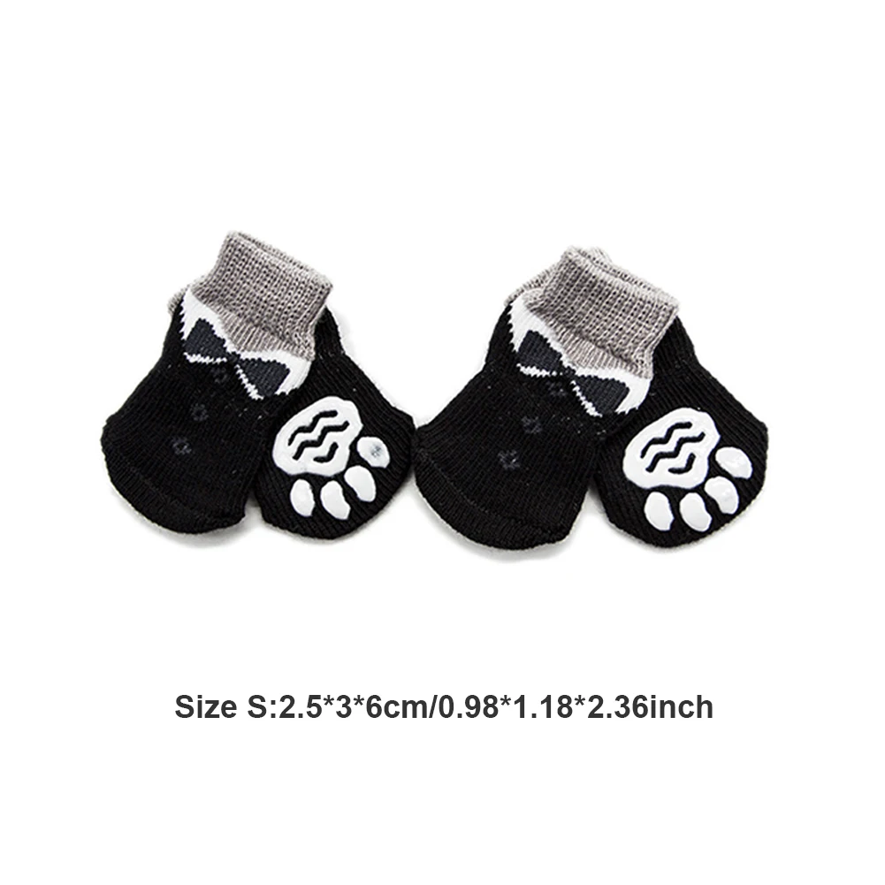 4pcs Warm Puppy Dog Socks Soft Pet Knits Socks Cute Cartoon Anti Slip Socks Dog Paw Protector Small Medium Dogs Pet Product 
4pcs Warm Puppy Dog Socks Soft Pet Knits Socks Cute Cartoon Anti Slip Socks Dog Paw Protector Small Medium Dogs Pet Product