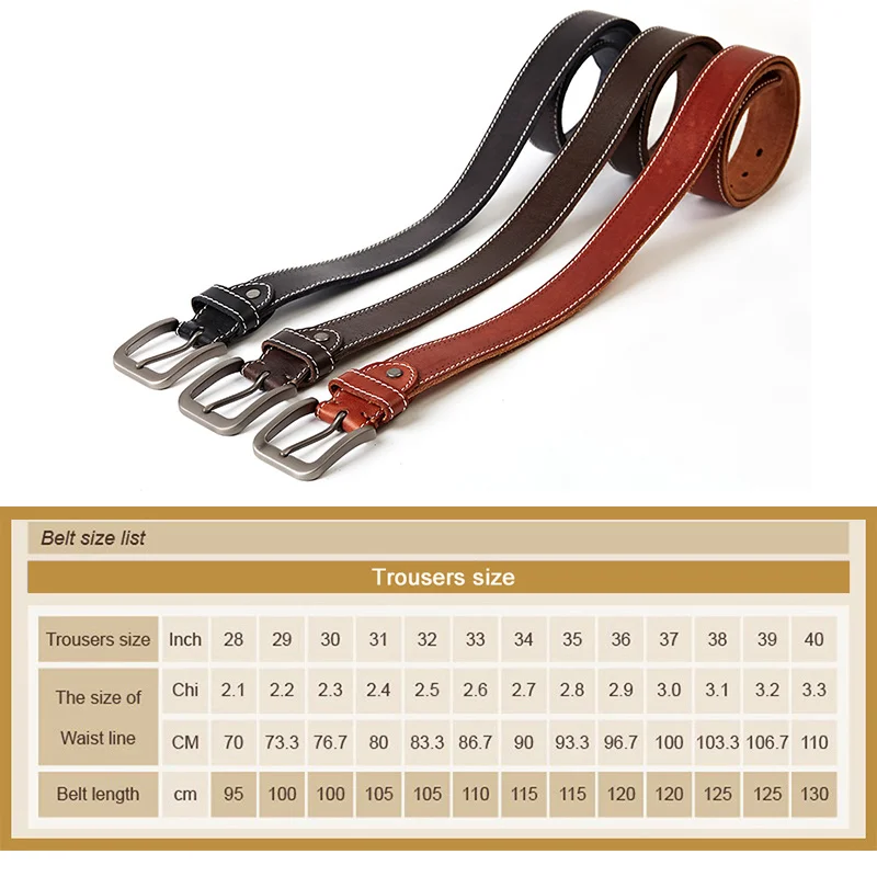 original leather men's belt retro casual design jeans belt for men's brand designer belt high metal pin buckle Dropship
original leather men's belt retro casual design jeans belt for men's brand designer belt high metal pin buckle Dropship