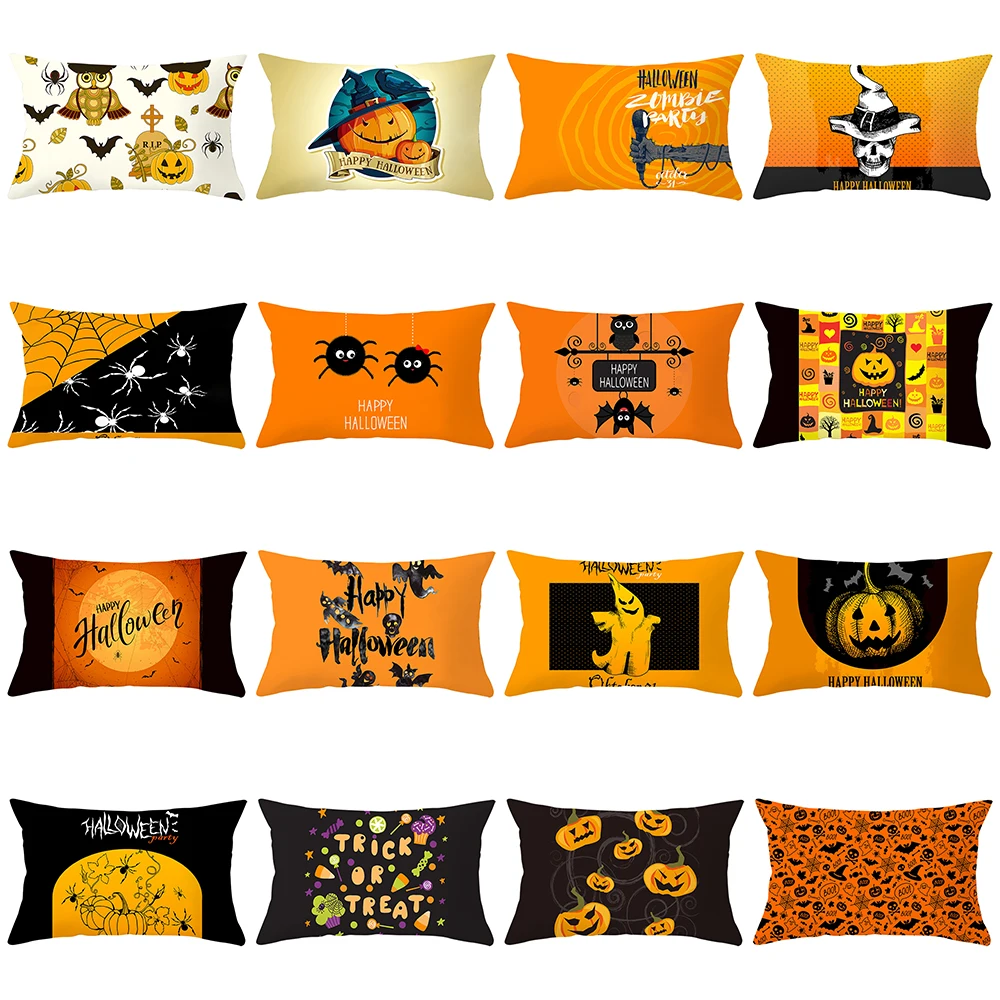 Cartoon Owl Spider Cushion Cover Halloween Pumpkin Ghost Throw Pillow Case Festival Party Home Decor Orange Black Pillow Covers
Cartoon Owl Spider Cushion Cover Halloween Pumpkin Ghost Throw Pillow Case Festival Party Home Decor Orange Black Pillow Covers