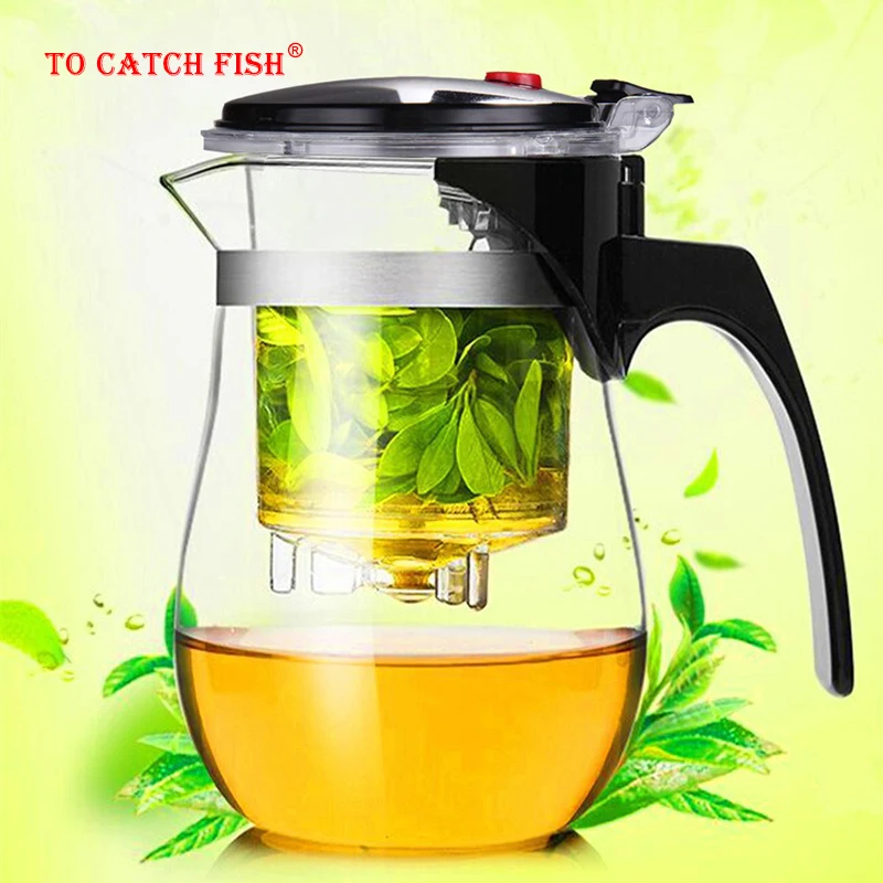 High quality Heat Resistant Glass Teapot Chinese kung fu Tea Set Puer Kettle Coffee Glass Maker Convenient Office Tea Pot
High quality Heat Resistant Glass Teapot Chinese kung fu Tea Set Puer Kettle Coffee Glass Maker Convenient Office Tea Pot