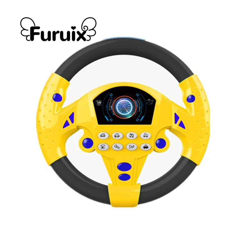 

Simulation Driving Car Toy Steering Wheel Children with Light Musical Educational Copilot Gift Early Childhood Educational Toys