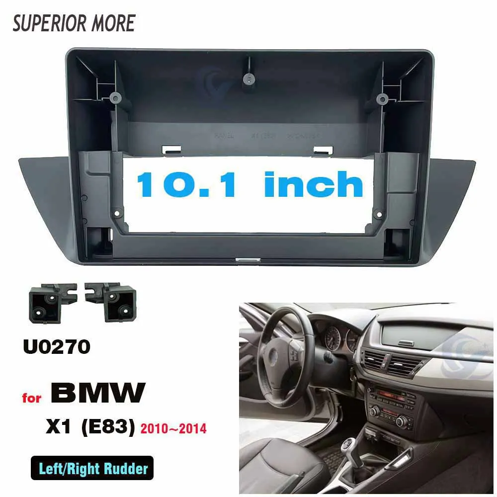Рамка и кабель из АБС-пластика для радиоприемника, 2 Din, 10,1 дюйма, для BMW X1 E83 2010-2014
Рамка и кабель из АБС-пластика для радиоприемника, 2 Din, 10,1 дюйма, для BMW X1 E83 2010-2014
