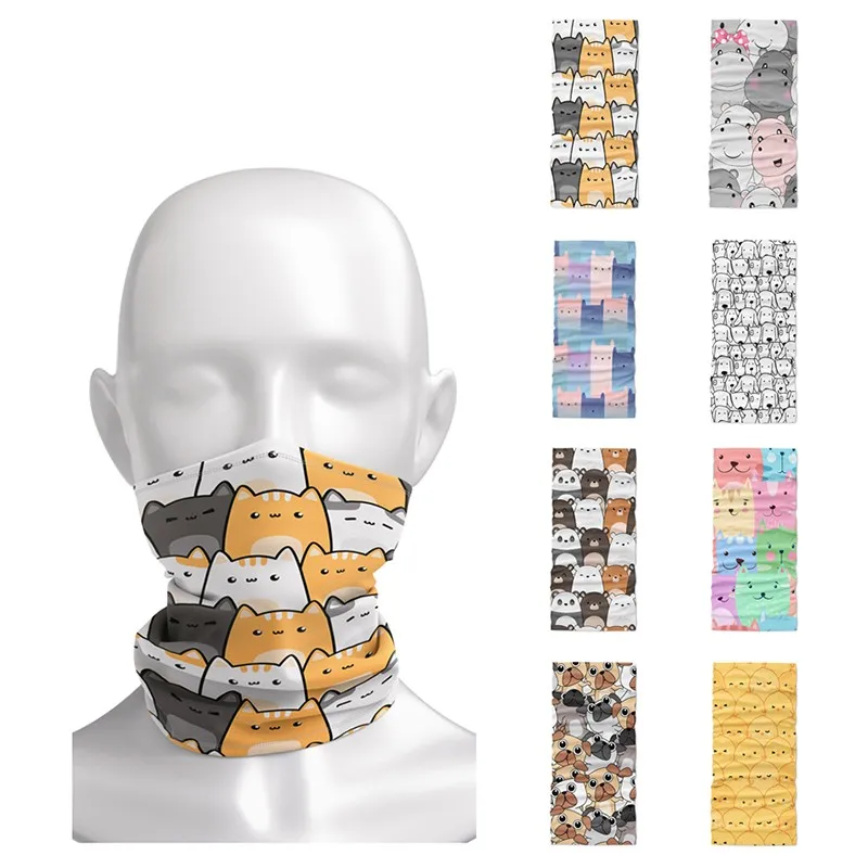 Cartoon Style Bandana Scarf 3D Print Magic Bandana Outdoor Riding Mouth Nose Protection Scarves Unisex Hiking Sport Scarf 
Cartoon Style Bandana Scarf 3D Print Magic Bandana Outdoor Riding Mouth Nose Protection Scarves Unisex Hiking Sport Scarf