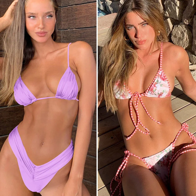 Zrtak 2021 Micro Bikini Sexy String Swimsuit Female Print Patchwork Swimwear Women Bathing Suit Drawstring Bikini Set
Zrtak 2021 Micro Bikini Sexy String Swimsuit Female Print Patchwork Swimwear Women Bathing Suit Drawstring Bikini Set