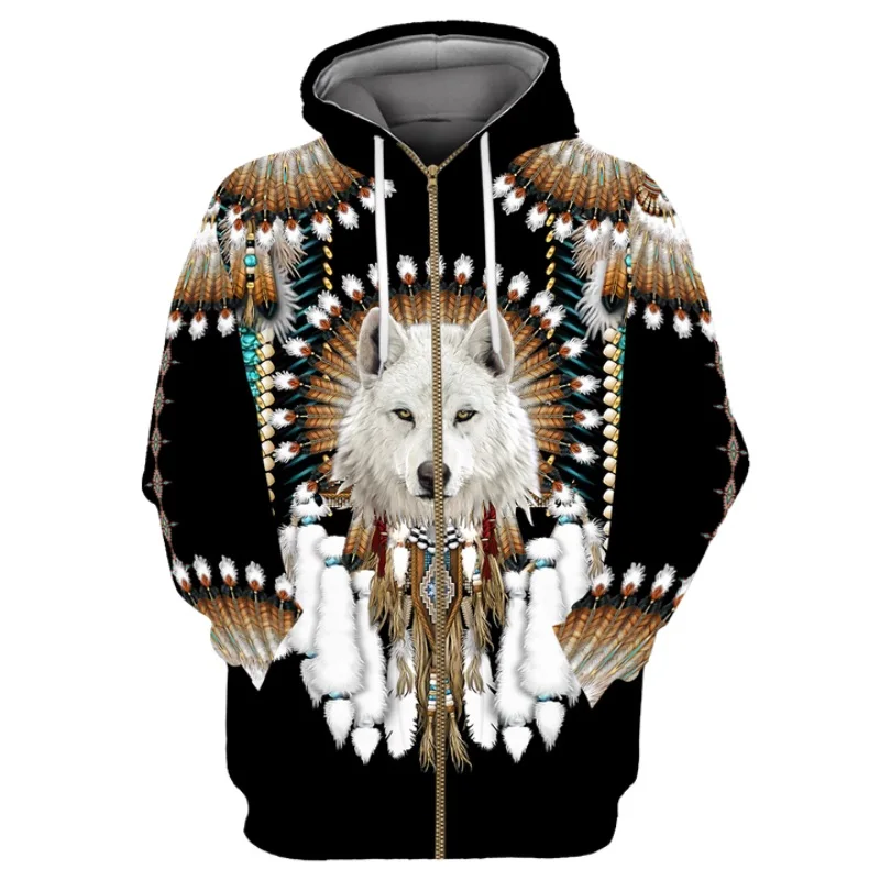 Native Indian Wolf 3D Printed Hoodies Men/Women Harajuku Fashion Hooded Sweatshirt Autumn Unisex Casual Hoodie Sudadera Hombre
Native Indian Wolf 3D Printed Hoodies Men/Women Harajuku Fashion Hooded Sweatshirt Autumn Unisex Casual Hoodie Sudadera Hombre