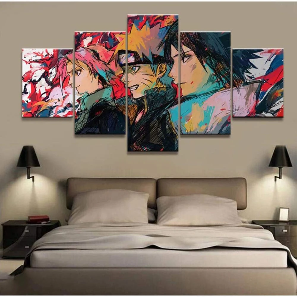 5 Piece Ninja Poster Anime Naruto Sasuke Frameless Canvas Painting Mural Living Room Bedroom Home Decoration Kids Gift
5 Piece Ninja Poster Anime Naruto Sasuke Frameless Canvas Painting Mural Living Room Bedroom Home Decoration Kids Gift