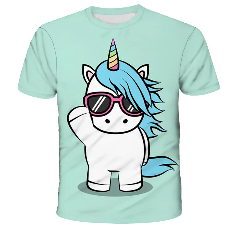 2020 Summer hot sale Unicorn Kids Boys Girls T shirt cartoon Clothes children Boy Girl short sleeves polyester fashion T shirt
2020 Summer hot sale Unicorn Kids Boys Girls T shirt cartoon Clothes children Boy Girl short sleeves polyester fashion T shirt