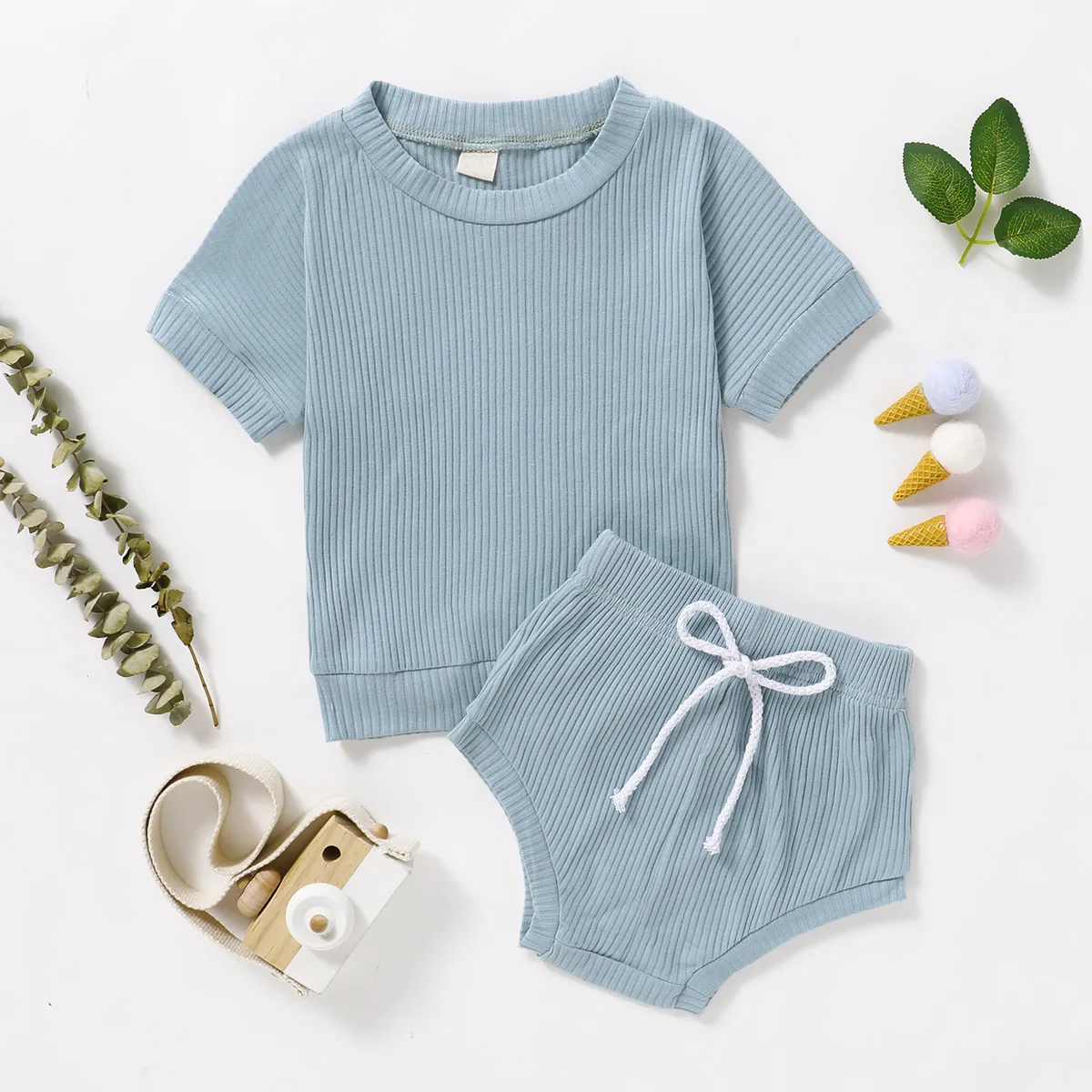 2021 Baby Girls and Boys 2Pcs Set T-Shirt Shorts Pajamas for Kids 3M-24M Toddler Sleepwear Nightshirt Infantil Casual Clothing
2021 Baby Girls and Boys 2Pcs Set T-Shirt Shorts Pajamas for Kids 3M-24M Toddler Sleepwear Nightshirt Infantil Casual Clothing
