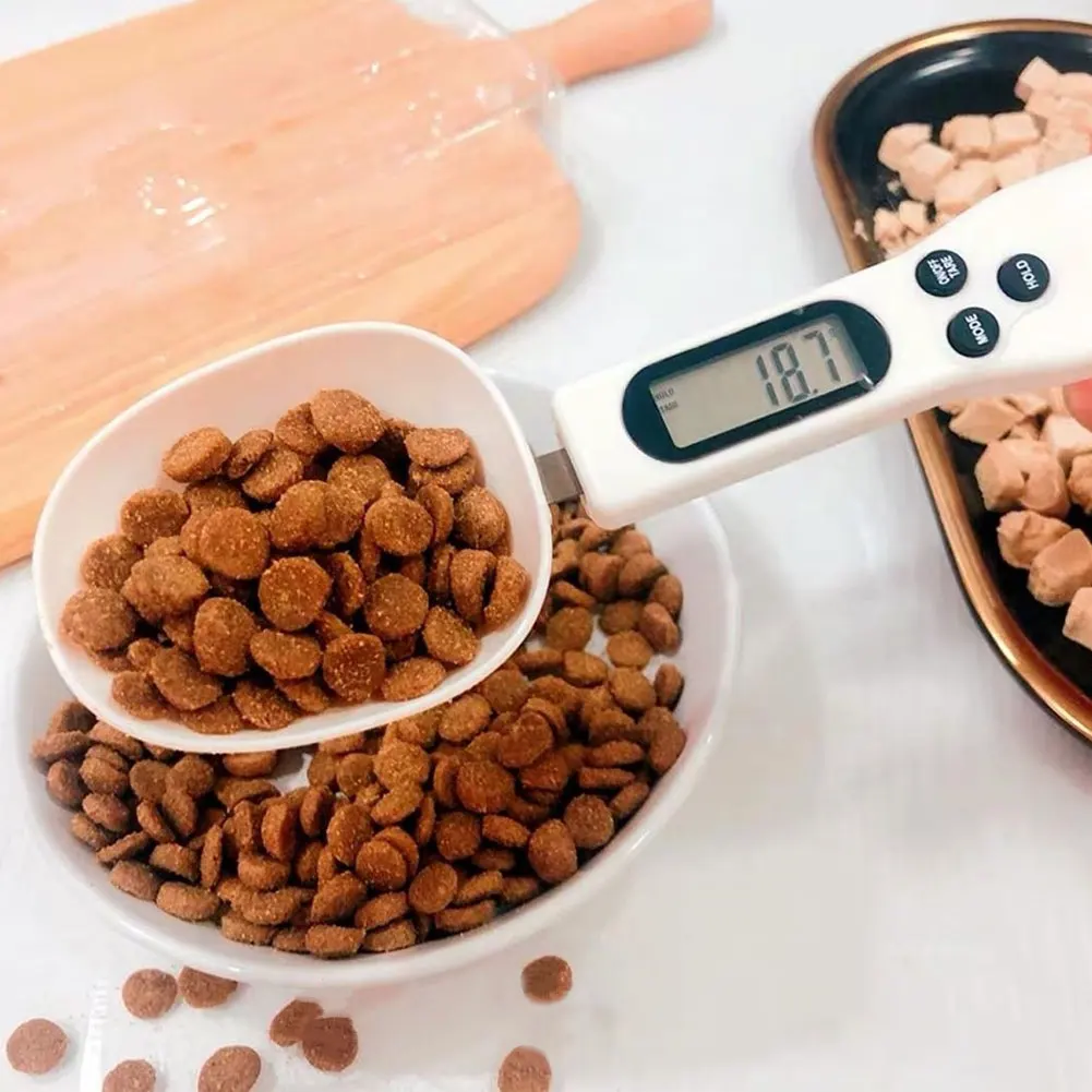 Portable Pet Food Electronic Weighing Measuring Spoon Kitchen Scale Spoon Measuring Scoop Cup Led Display Kitchen Accessories
Portable Pet Food Electronic Weighing Measuring Spoon Kitchen Scale Spoon Measuring Scoop Cup Led Display Kitchen Accessories
