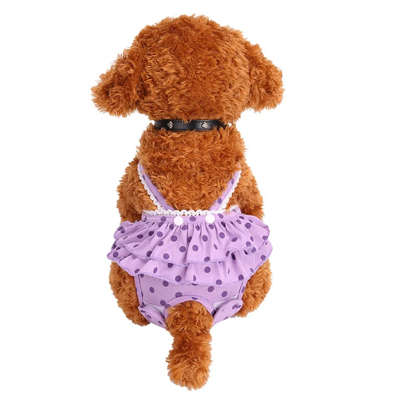 New Style Pet Physiological Pants Teddy Dog Menstrual Pants Polka Dot Skirt Sweet Bib Physiological Pants 
New Style Pet Physiological Pants Teddy Dog Menstrual Pants Polka Dot Skirt Sweet Bib Physiological Pants