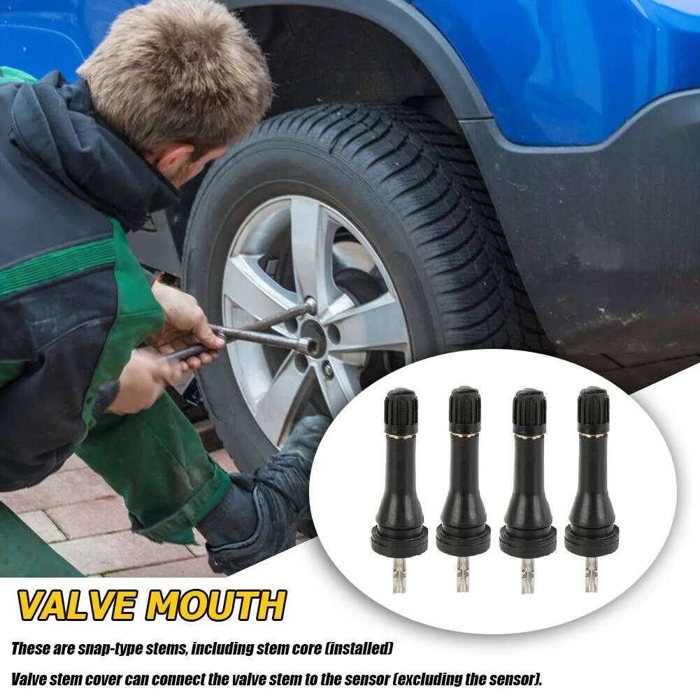 4pcs TPMS Tire Valve Stems Short Black Rubber Tyre Tubeless Include Valve Stem Core For Nissan Qashqai Sylphy Teana X-Trail
4pcs TPMS Tire Valve Stems Short Black Rubber Tyre Tubeless Include Valve Stem Core For Nissan Qashqai Sylphy Teana X-Trail