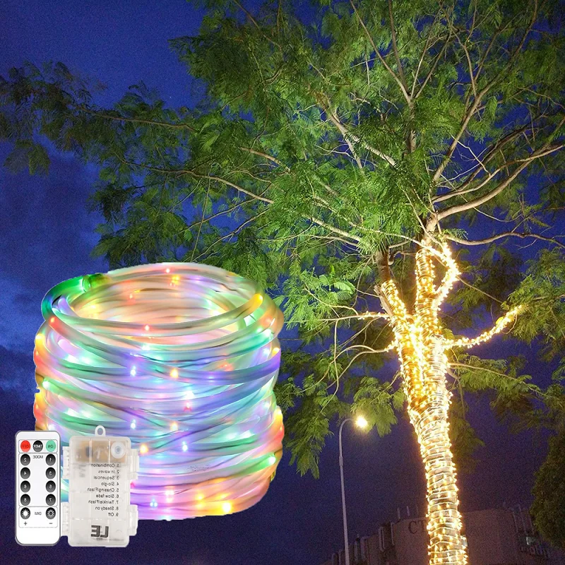 5/10M Led Waterproof String Lights Battery Powered Outdoor Garlands Fairy Light Decorations for New Year Christmas Tree Lights
5/10M Led Waterproof String Lights Battery Powered Outdoor Garlands Fairy Light Decorations for New Year Christmas Tree Lights