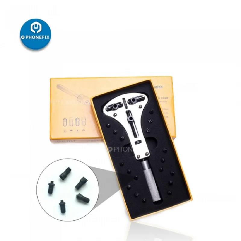Professional Watch Repair Tools Watch Case Opener 55mm Watch Case Waterproof Wrench Opening Tool for Watchmaker Repair Tools
Professional Watch Repair Tools Watch Case Opener 55mm Watch Case Waterproof Wrench Opening Tool for Watchmaker Repair Tools