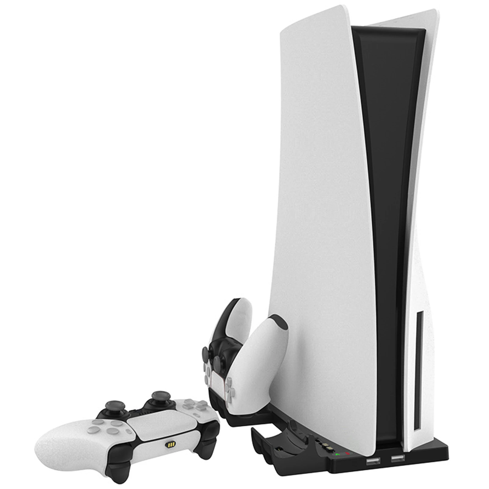 2-IN-1 Vertical Charging Stand Charging Station for PS5/PS5 Digital Console Game Controllers
2-IN-1 Vertical Charging Stand Charging Station for PS5/PS5 Digital Console Game Controllers