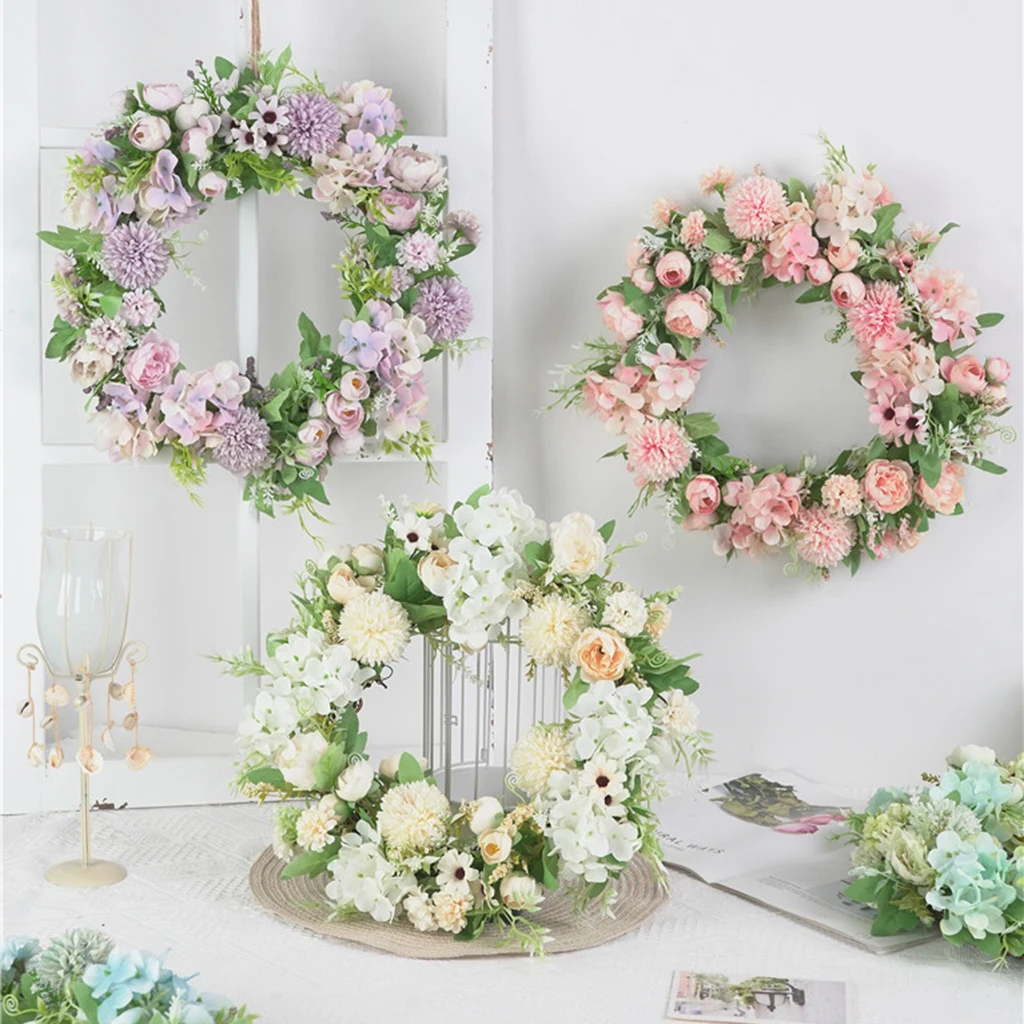 16'' Peony Flower Wreath Handmade Floral Wreath Artificial Spring Garland Wreath
16'' Peony Flower Wreath Handmade Floral Wreath Artificial Spring Garland Wreath