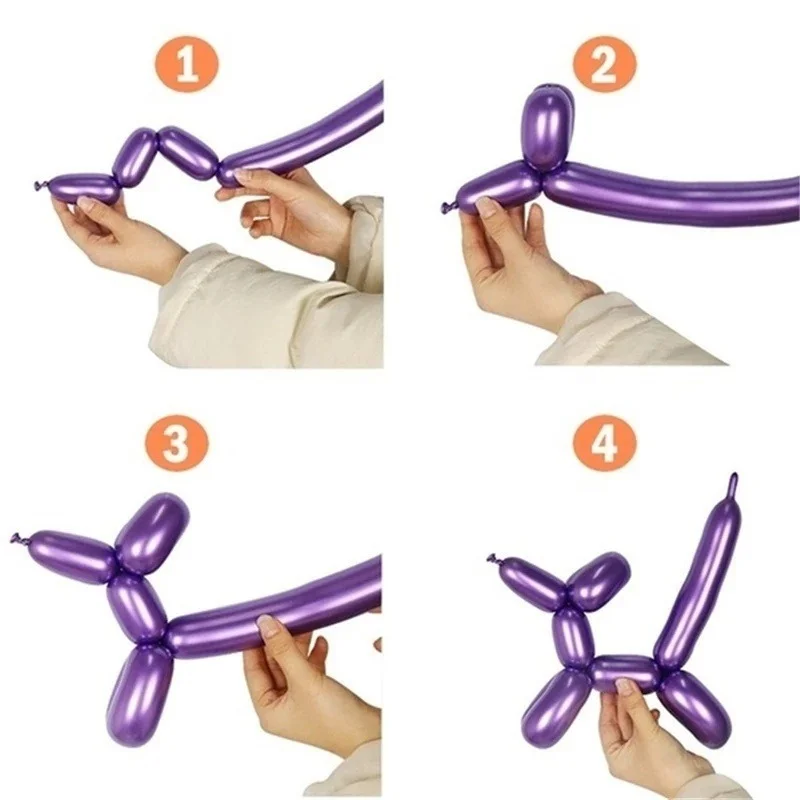 10/20/50pcs DIY Strip Long Shape Balloon Metallic Balloons Tying Twist Modeling Balloon for Birthday Wedding Festival Party
10/20/50pcs DIY Strip Long Shape Balloon Metallic Balloons Tying Twist Modeling Balloon for Birthday Wedding Festival Party