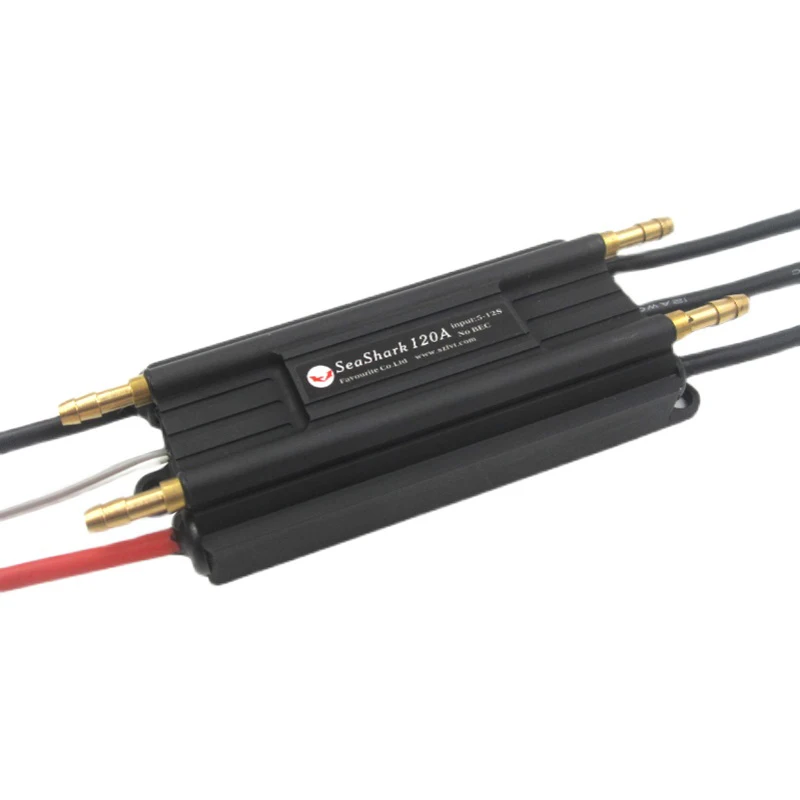 Dual Way 120A 160A 200A 5-12s without Plug Uprated Brushless High-voltage Waterproof Watercooling Heat Sink ESC for RC Boat
Dual Way 120A 160A 200A 5-12s without Plug Uprated Brushless High-voltage Waterproof Watercooling Heat Sink ESC for RC Boat