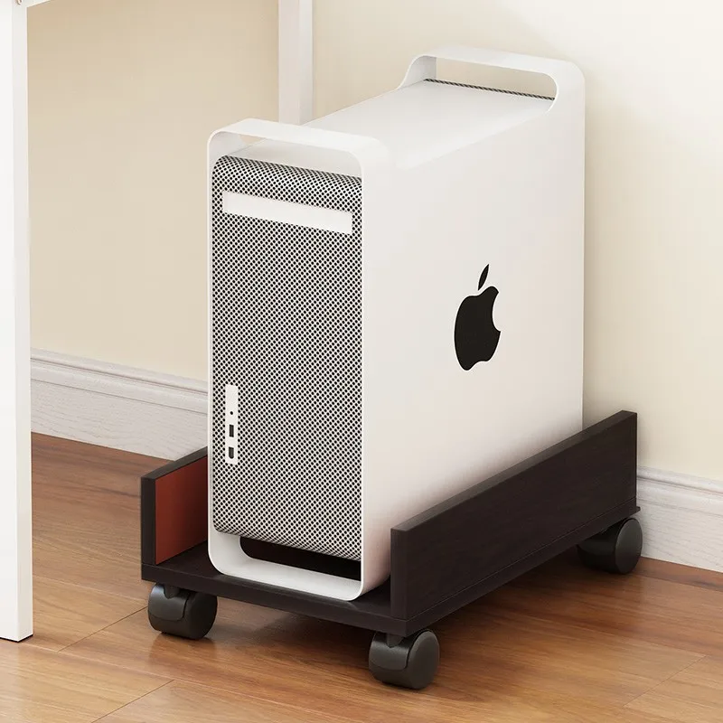 Heavy Duty Desktop Mobile Cart Holder for Computer Host with 4 Mute Caster Wheels - Wood Rolling PC Case Rack
Heavy Duty Desktop Mobile Cart Holder for Computer Host with 4 Mute Caster Wheels - Wood Rolling PC Case Rack