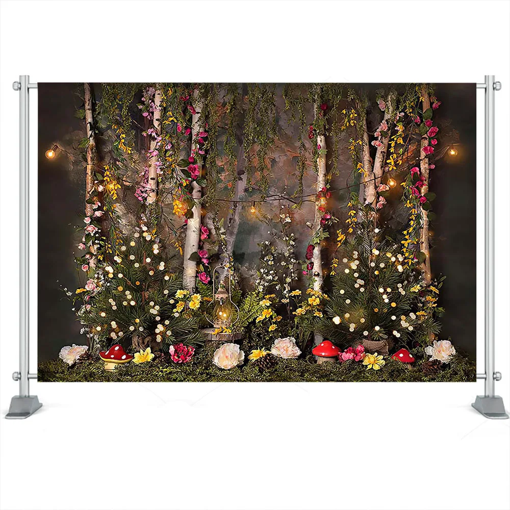 Cake Smash Backdrop Fairy Fantasy Forest Kids Animals 1st Birthday Party Decor Newborn Girl Princess Baby Background Studio
Cake Smash Backdrop Fairy Fantasy Forest Kids Animals 1st Birthday Party Decor Newborn Girl Princess Baby Background Studio