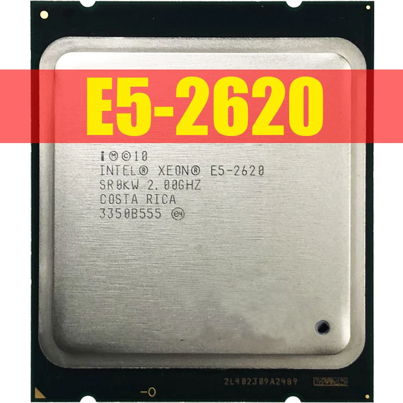 Xeon E5-2620 CPU processor 95W e5 2620 2.0 GHz 6-Core 15M LGA 2011 Processor tested 100% working |