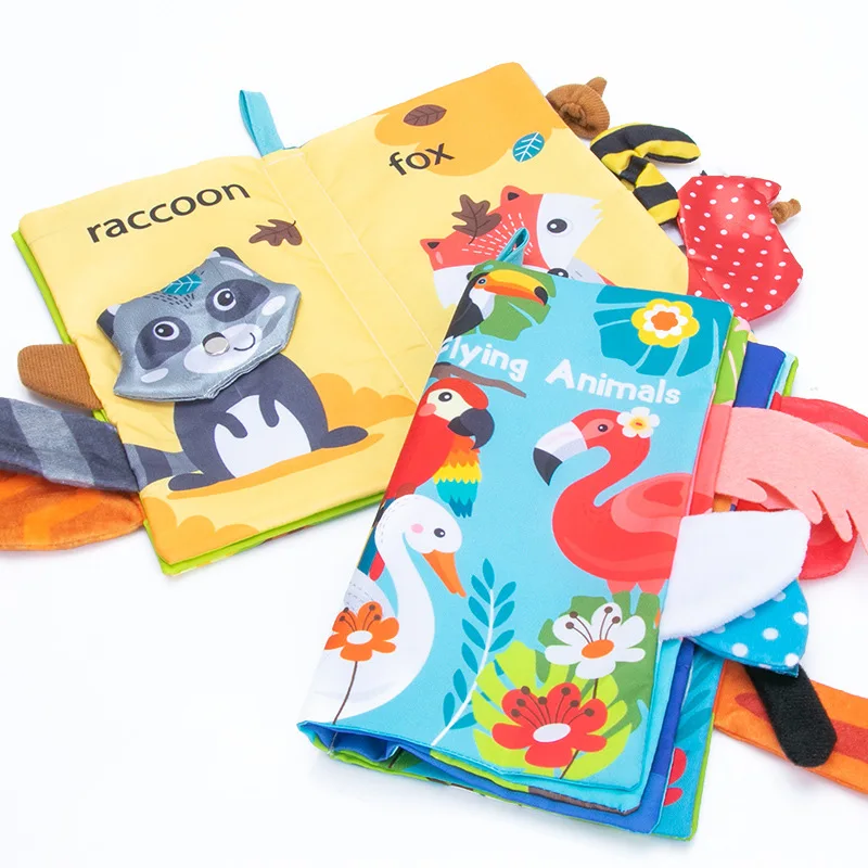 Animal Tail Baby Cloth Book Soft Quiet Books Activity Book Newborn Early Educational Toy For Kids Learning
Animal Tail Baby Cloth Book Soft Quiet Books Activity Book Newborn Early Educational Toy For Kids Learning
