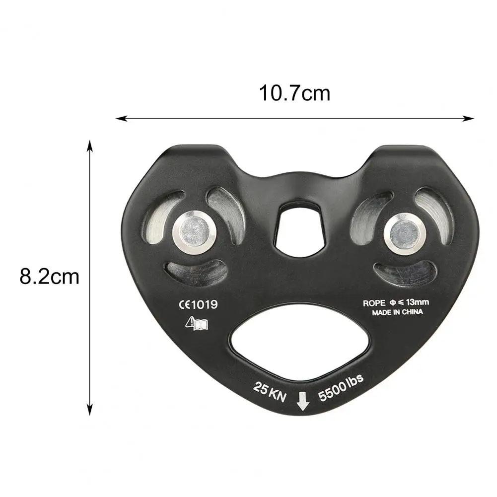 Biaxial Pulley High Strength Double Bearing Design 316 Stainless Steel Outdoor Rock Climbing Pulley for Hiking Rock Climbing Pul
Biaxial Pulley High Strength Double Bearing Design 316 Stainless Steel Outdoor Rock Climbing Pulley for Hiking Rock Climbing Pul