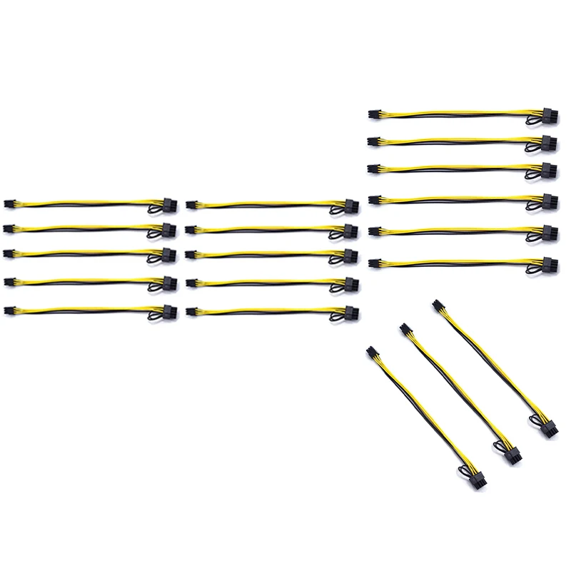 6 Pin Male to 8(6 + 2) Pin Male PCIe адаптер кабель питания сервер PCI Express Удлинительный кабель 24 дюйма
6 Pin Male to 8(6 + 2) Pin Male PCIe адаптер кабель питания сервер PCI Express Удлинительный кабель 24 дюйма